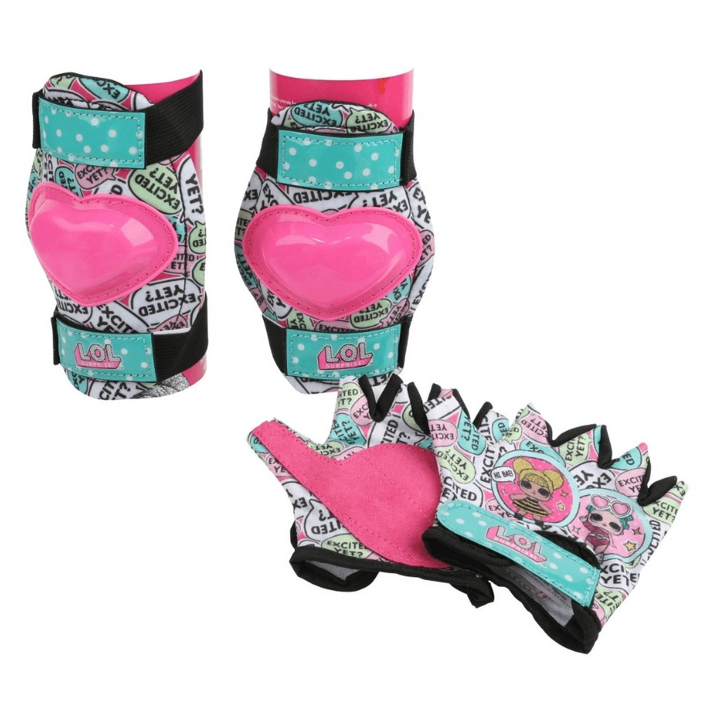 LOL Surprise Pink Active Protective Gear Pad Set